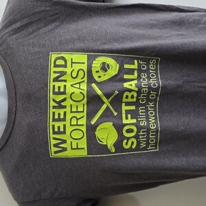 Urban Smalls Softball‎ T-shirt Size 16Y